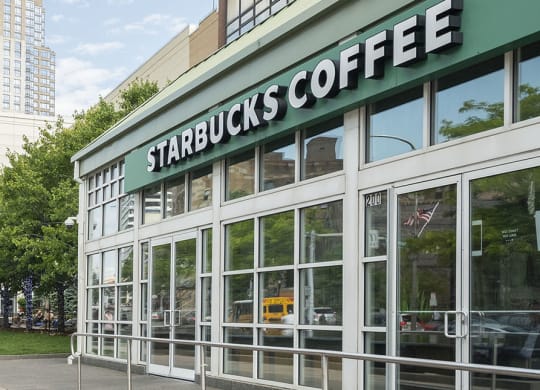 Starbucks Coffee at 15 Bank Apartments, White Plains