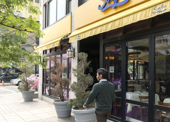 Dining options in Neighborhood at 15 Bank Apartments, White Plains