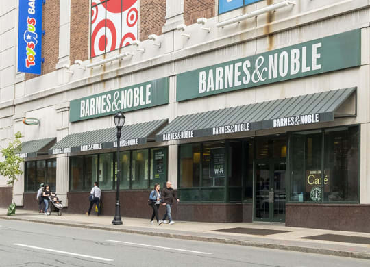 Barnes & Noble at 15 Bank Apartments, New York