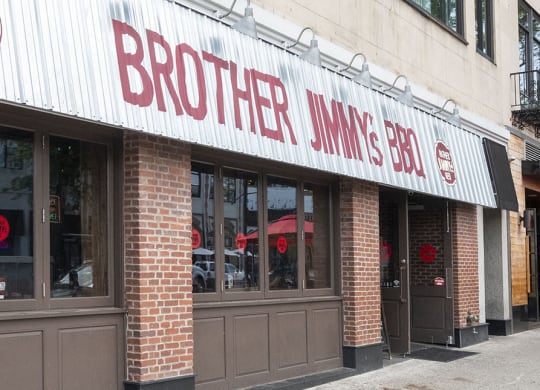 Brother Jimmys BBQ at 15 Bank Apartments, New York, 10606