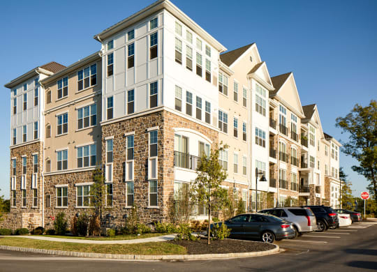 a large apartment building  at Heights at Glen Mills, Glen Mills