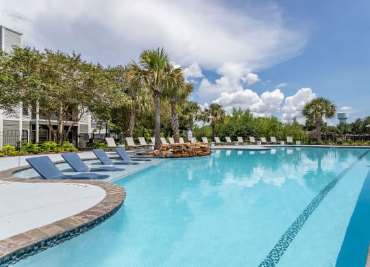 the pool at the reserve by the lake at Reserve by the Lake, Houston, TX