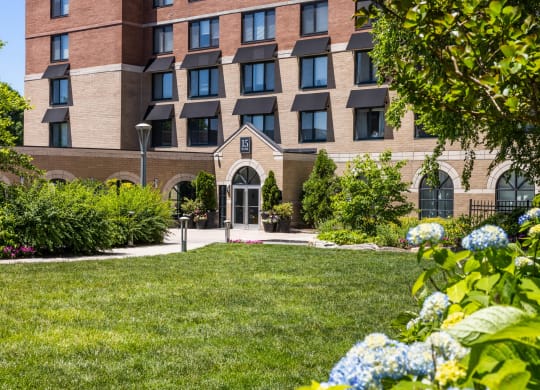 Property Exterior at 15 Bank Apartments, White Plains, NY