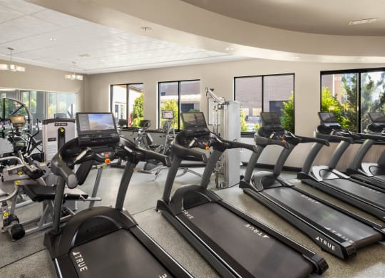 State Of The Art Fitness Center With Ample Cardio Machines at 15 Bank Apartments, White Plains, NY, New York, 10606