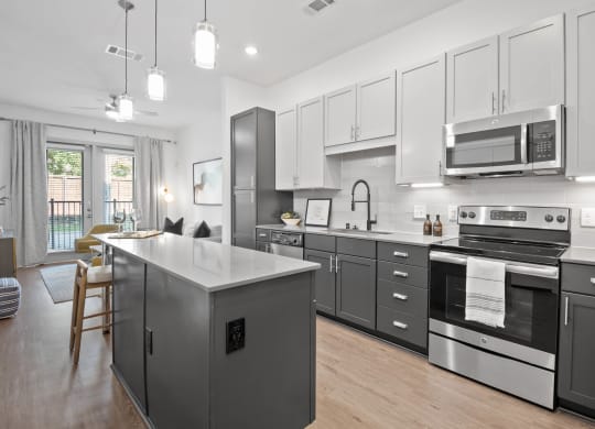 Spacious Kitchen  at Abstract at Design District, Dallas, TX