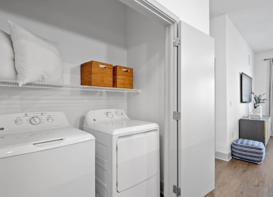 In-Unit Washer/Dryer  at Abstract at Design District, Dallas, TX, 75207