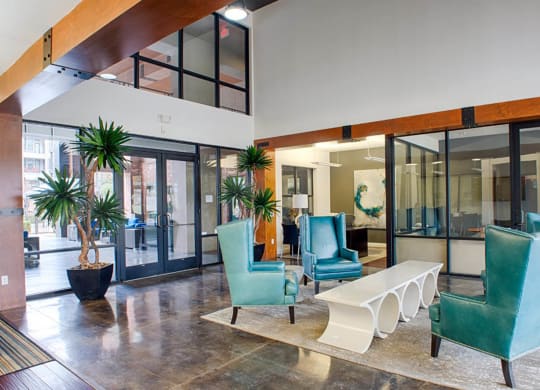 Gramercy on the Park Lobby at Gramercy on the Park, Dallas, TX, 75287