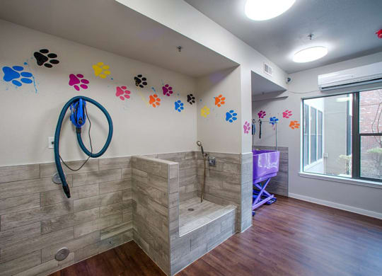 Gramercy on the Park Pet Grooming Area at Gramercy on the Park, Dallas, TX