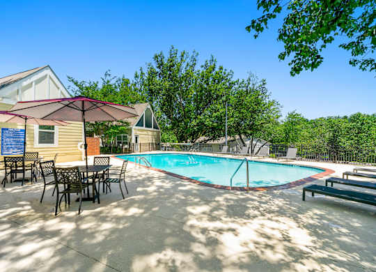 Pool at Bradford Gwinnett & Townhomes in Norcross, GA 30071