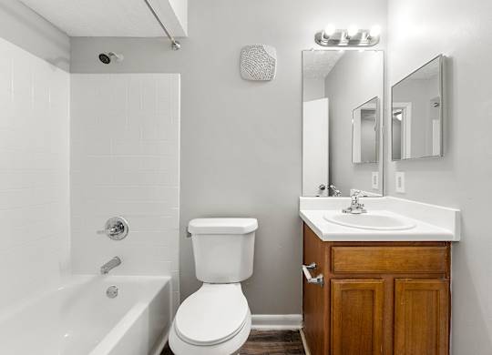 Bathroom at Bradford Gwinnett & Townhomes in Norcross, GA 30071