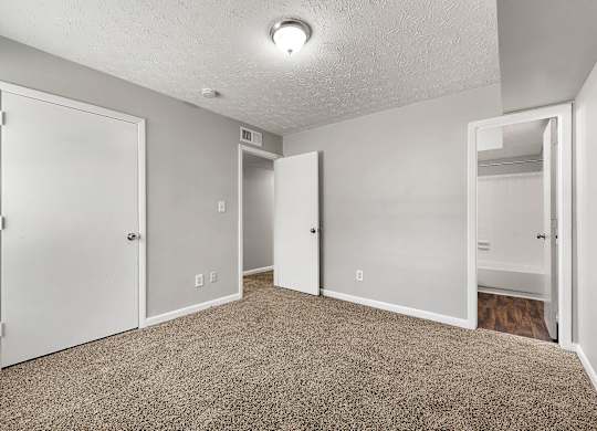 Master bedroom at Bradford Gwinnett & Townhomes in Norcross, GA 30071