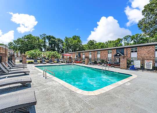 Sundeck and pool at Georgian Oaks Apartments l & ll* Apartments, Smyrna , GA