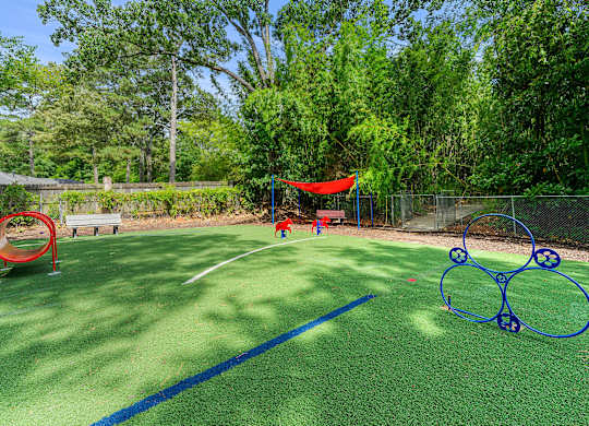 Pet play at Georgian Oaks Apartments l & ll* Apartments, Georgia