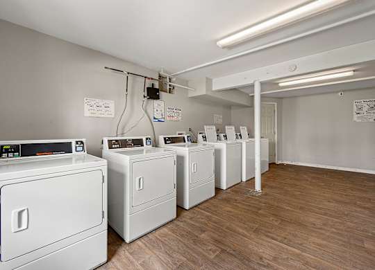 On-site laundry facility at Georgian Oaks Apartments in Smyrna, GA 30080