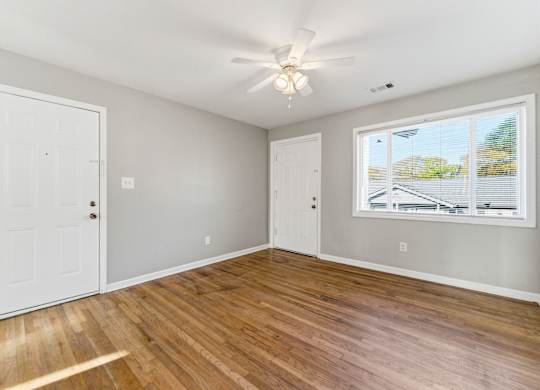 Living room at Gardens at Washington Park in Atlanta, GA 30314