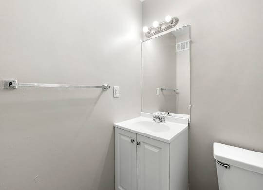 Bathroom at Bradford Gwinnett & Townhomes in Norcross, GA 30071