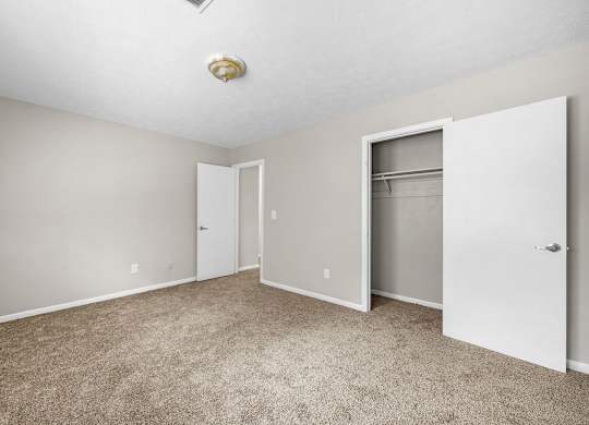 Bedroom at Bradford Gwinnett & Townhomes in Norcross, GA 30071