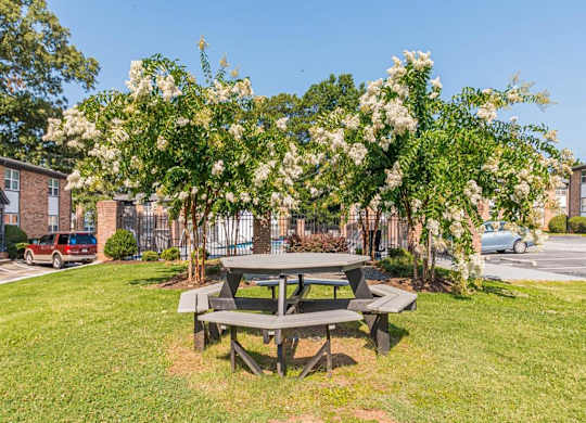 Picnic table at Georgian Oaks Apartments l & ll* Apartments, Smyrna
