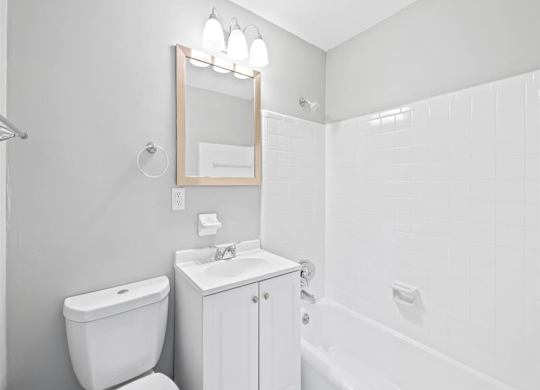 Bathroom at Georgian Oaks Apartments l & ll* Apartments, Smyrna