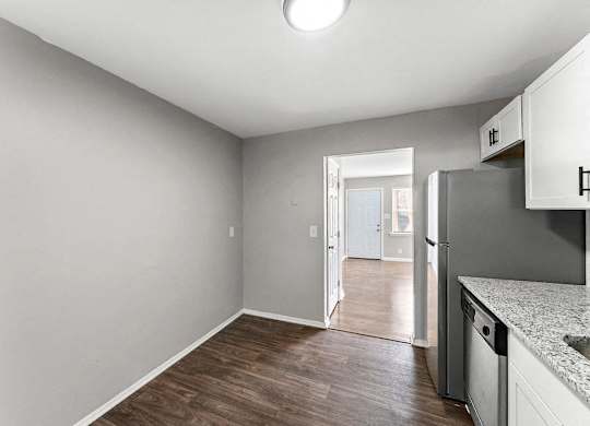 Fully Equipped Kitchen With Modern Appliances at Gardens at Washington Park, Atlanta, GA