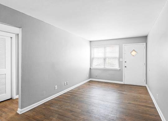 Bright Living Room at Gardens at Washington Park, Atlanta, GA, Georgia , 30314