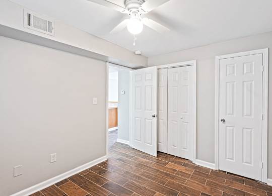 Comfortable Bedroom With Large Closet at Gardens at Washington Park, Atlanta, GA