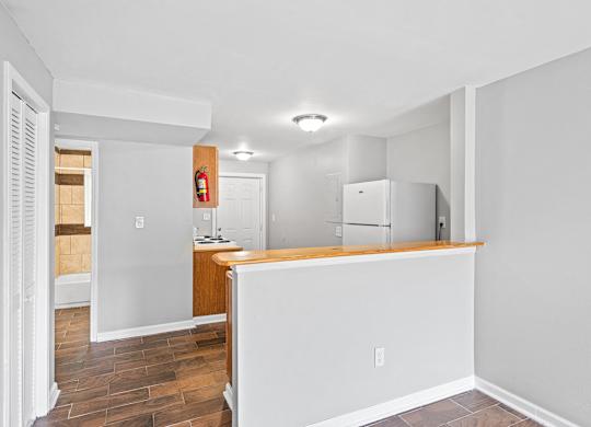 Kitchen With Ample Storage at Gardens at Washington Park, Georgia , 30314