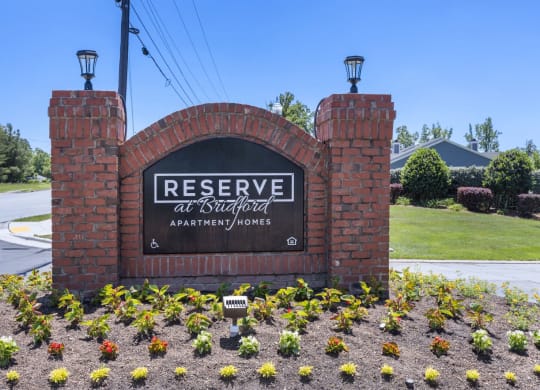 Property Signage at Reserve at Bridford, Greensboro, 27407