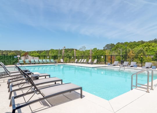 the swimming pool at the resort at glade springs at Carmel Vista, McDonough