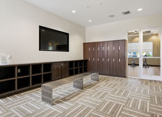 Locker room for Fitness Center at Inspira, Florida, 34113