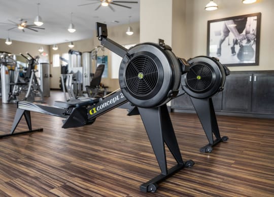 the gym at the monarch apartments at Inspira, Naples, 34113