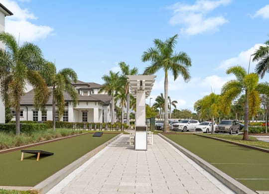 Corn hole at Inspira, Florida