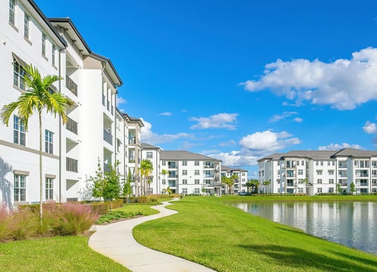 walking and jogging paths at Inspira, Naples, Florida