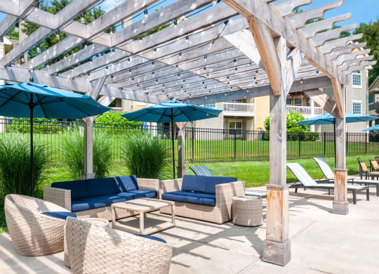 cabana at the poo at Madison Glen Mills, Glen Mills, Pennsylvania