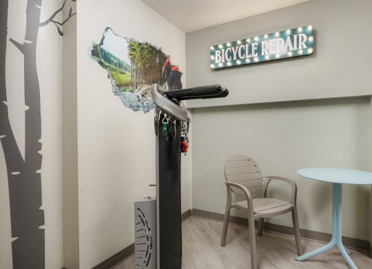 Bike Repair Station at The Bluffs at Highlands Ranch, Highlands Ranch, CO, 80129