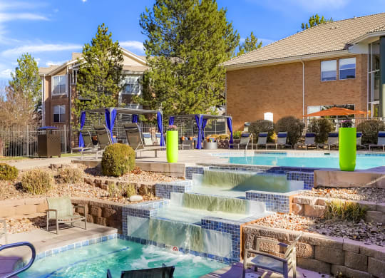 Pool Area at The Bluffs at Highlands Ranch, Highlands Ranch, 80129