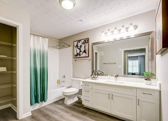 Luxurious Bathroom at The Veranda, Lawrenceville, 30044