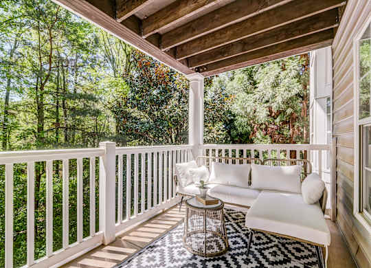 Private Balcony at The Veranda, Lawrenceville