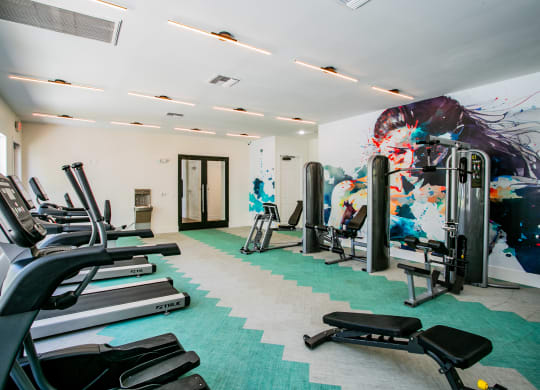 Octave Apartments Fitness center at Octave Apartments, Nevada, 89123