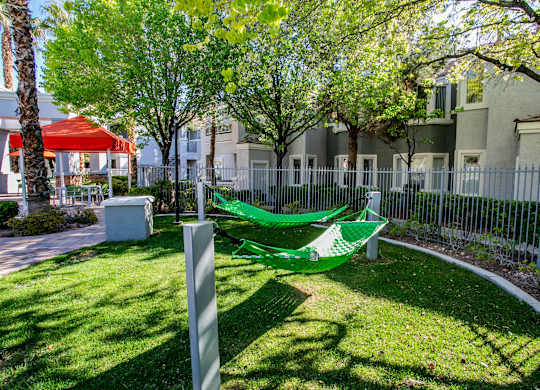 Hammock Garden at Octave Apartments, Las Vegas