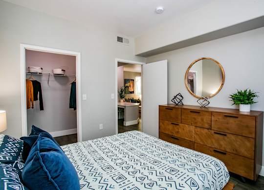 Bedroom With Closet Area at Octave Apartments, Nevada, 89123