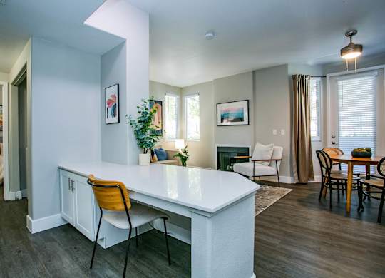 Dining And Living Area at Octave Apartments, Nevada, 89123