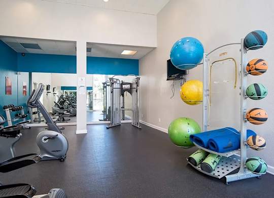 Fitness Center at Parc @ 5 Apartments, Downey
