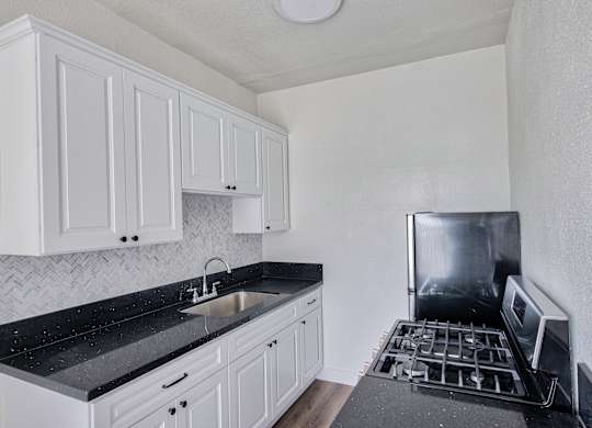 upgraded cabinets in kitchen