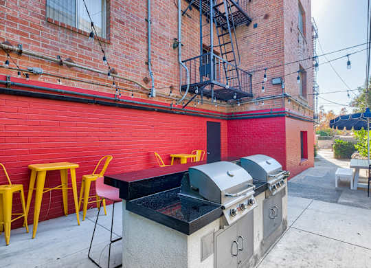 Barbeque area