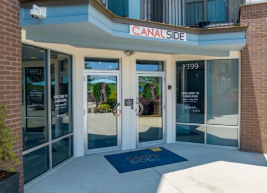 Entry at Canalside, Augusta, 30901