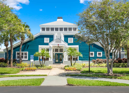 Exterior Of The Community Clubhouse