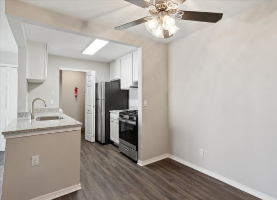 Separate Dining Area with Overhead lighting