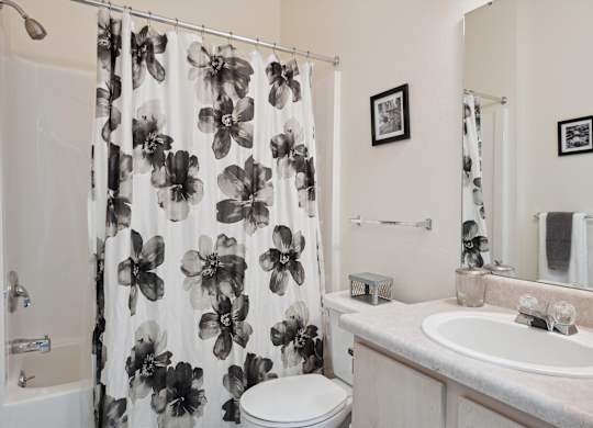 Bathroom with Modern Finishes