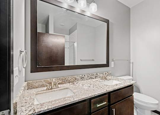 Bathroom with Dual Vanity